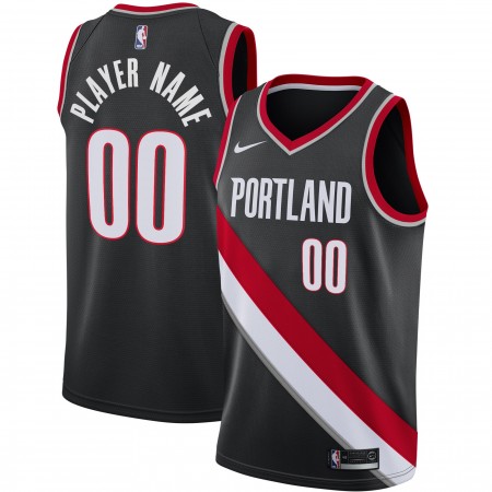 Herren NBA Portland Trail Blazers Trikot Benutzerdefinierte Nike 2020-2021 Icon Edition Swingman